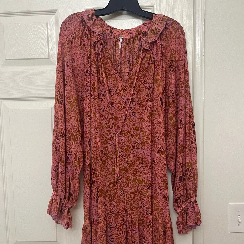 NWOT Free People feeling groovy Maxi dress - Picture 12 of 13